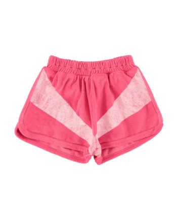 PIUPIUCHICK | shorts | pink w/ white stripes print