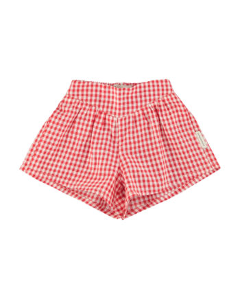 PIUPIUCHICK | Shorts | red & ecru checkered