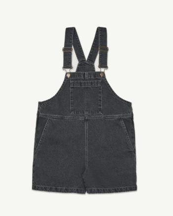 MAIN STORY | Short Dungaree - Faded Black