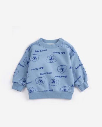 BOBO CHOSES BABY | Pickles The Dog all over sweatshirt
