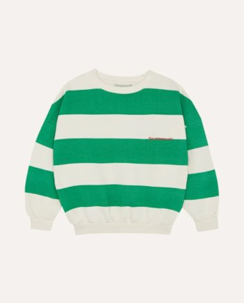 THE CAMPAMENTO | Green Stripes Sweat-shirt