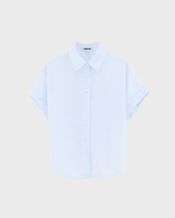 BELLEROSE | CHEMISE HOMEZ BLEU ICE CUBE