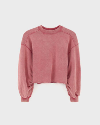 BELLEROSE | SWEAT-SHIRT FRANTE CRANBERRY