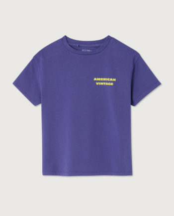 AMERICAN VINTAGE | T-SHIRT FIZVALLEY MYRTILLE VINTAGE