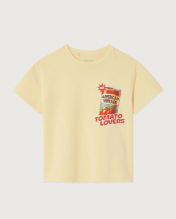 AMERICAN VINTAGE | T-SHIRT FIZVALLEY CREME ANGLAISE VINTAGE