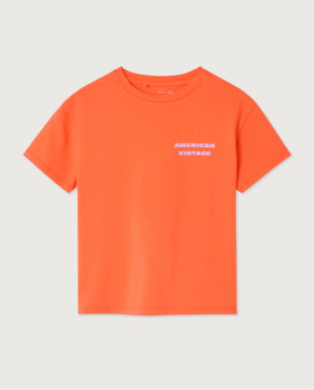 AMERICAN VINTAGE | T-SHIRT FIZVALLEY MANDARINE VINTAGE
