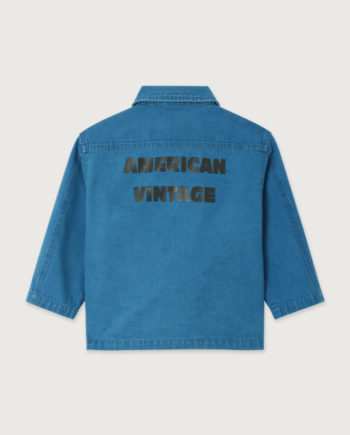 AMERICAN VINTAGE | VESTE DENIM STONE BLUE