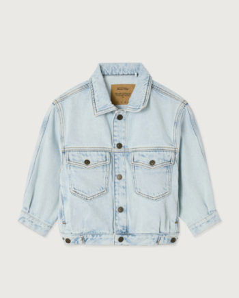 AMERICAN VINTAGE | VESTE DENIM OVERSIZE JOYBIRD WINTER BLEACHED