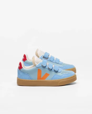 VEJA | V-90 LEATHER STEEL FURY NATURAL
