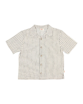 BUHO BCN |  LINEN STRIPES SHIRT