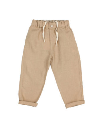 BUHO BCN | LINEN PANTS SAFARI