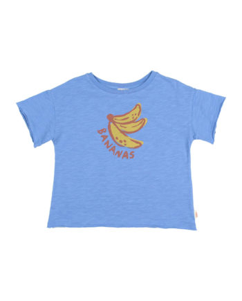 BUHO BCN | BANANA T-SHIRT RIB COLLAR