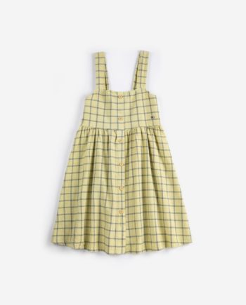 BOBO CHOSES | Spicy Window Pane woven dress