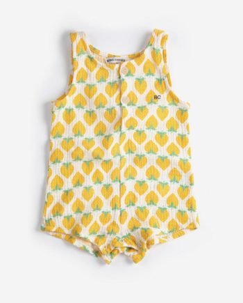 BOBO CHOSES BABY | Strawberry all over woven playsuit