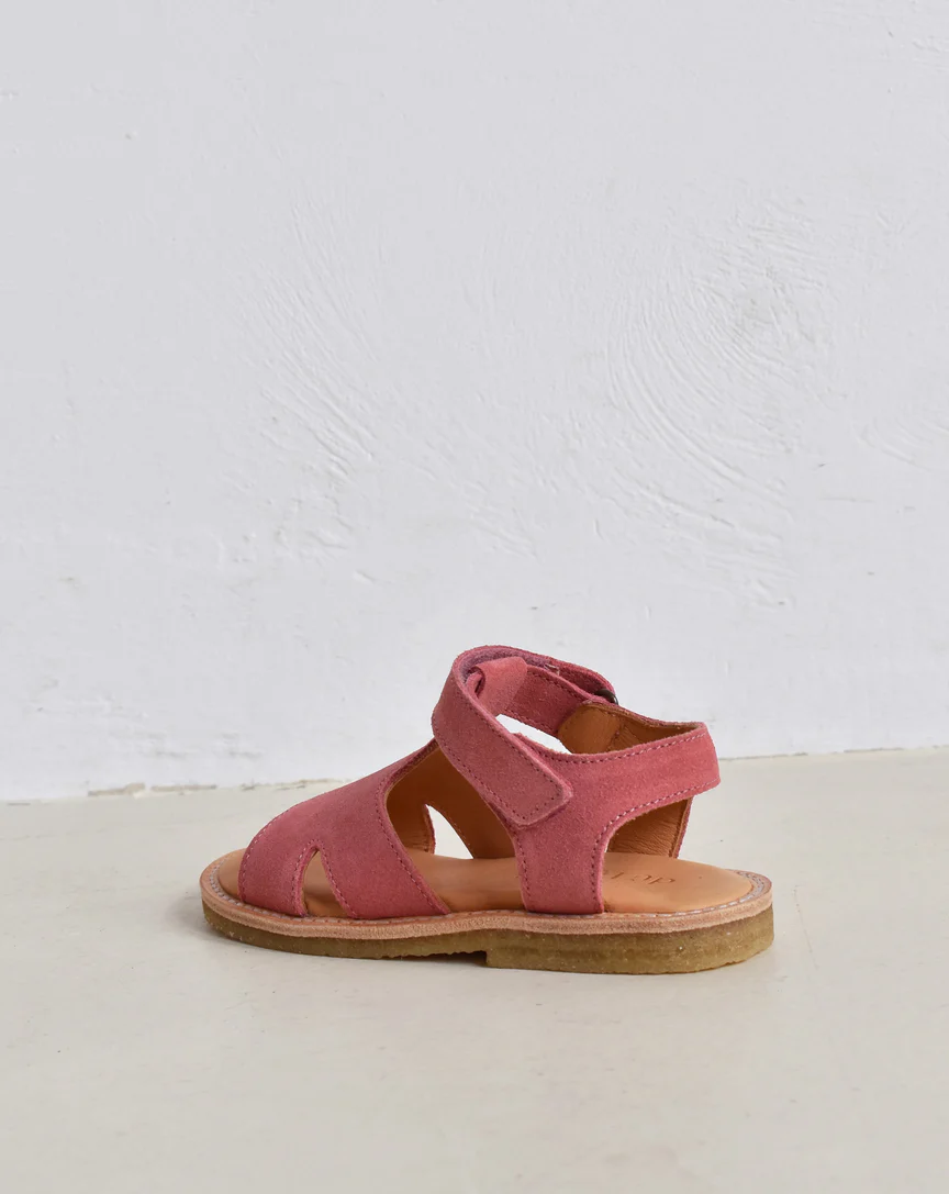 DU LOUA | du Alfie - Sandales suede - Dusty Pink