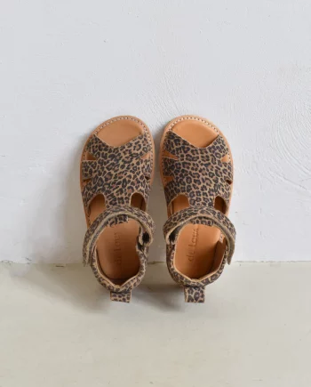 DU LOUA | du Eden - SANDALES suede - Leo Print