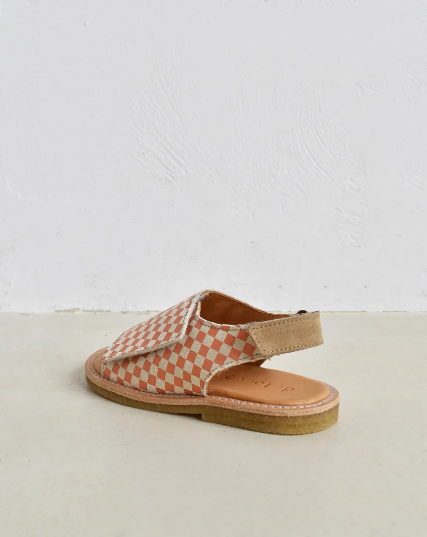 DU LOUA | du Veda - Suede Sandales - Sand/Peach