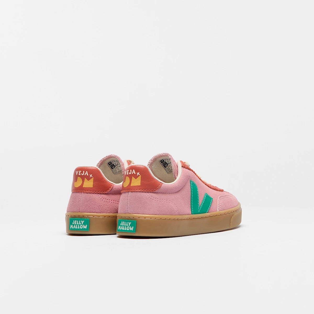 VEJA | VEJA X JELLY MALLOW SML VOLLEY SUEDE MARY