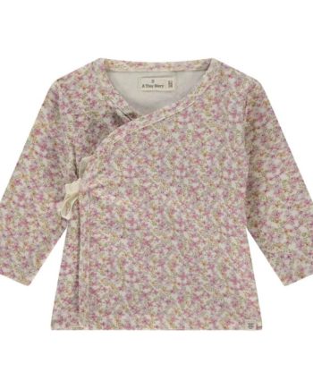 A TINY STORY | T-shirt croisé Multicolor