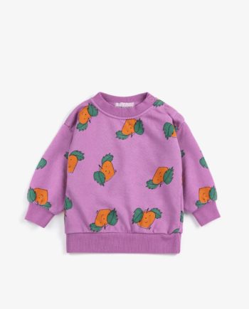 BOBO CHOSES BABY  |  baby TANGERINE all over Sweat-shirt