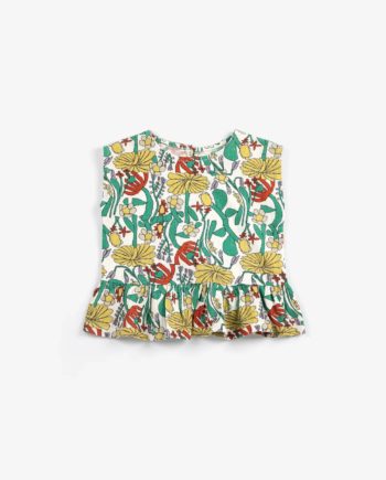 BOBO CHOSES BABY | Baby Color herbalist all over woven blouse