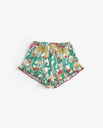 BOBO CHOSES BABY  | Baby Color Herbalist all over ruffled shorts