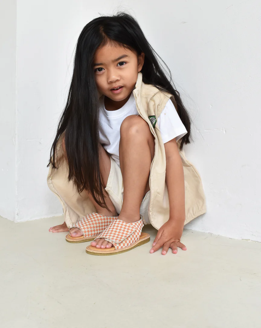 DU LOUA | du Veda - Suede Sandales - Sand/Peach