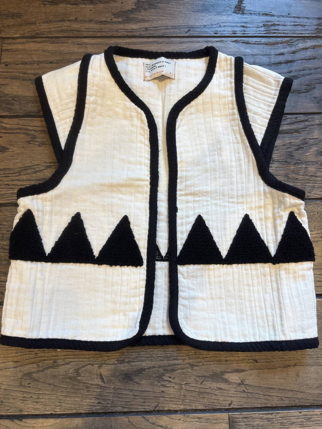 SECOND LIFE | PIUPIUCHICK Veste sans manches 4 ans