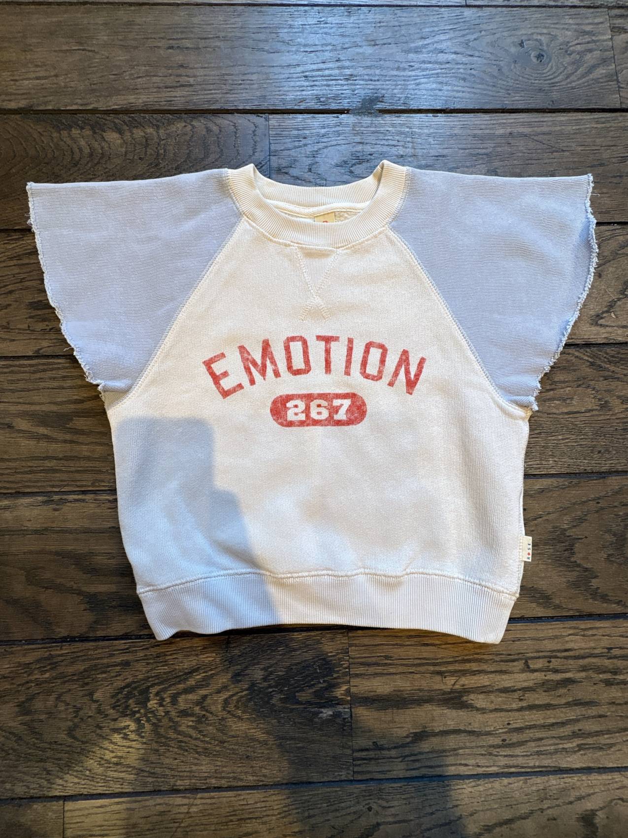 SECOND LIFE | BELLEROSE SWEAT-SHIRT MANCHES VINTAGE 6 ans