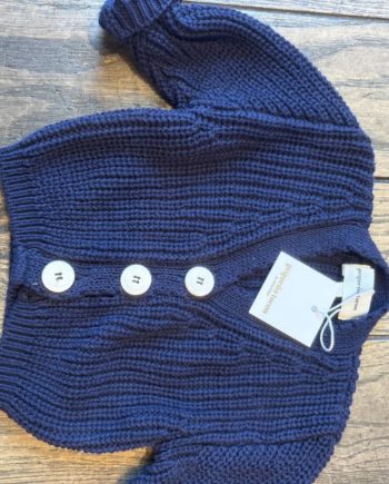 PEQUEÑO TOCON | Cardigan coton 2035 NAVY