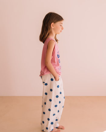 WE ARE KIDS | PANTALON ELIA BLUE DOTS