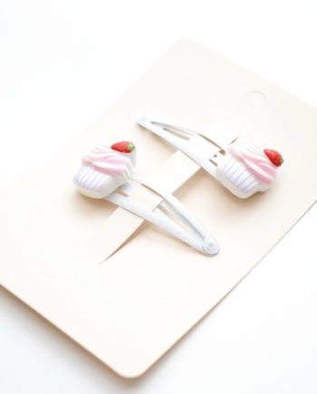 YUKO B | Barrettes Cupcakes