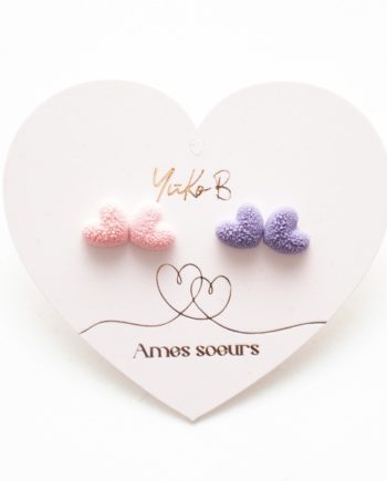 YUKO B | Boucles d’oreilles âmes sœurs