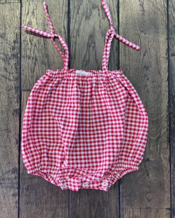 PEQUEÑO TOCON | Barboteuse vichy 4005