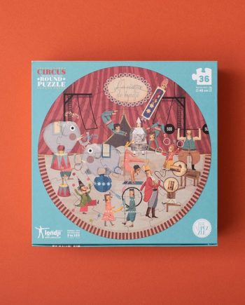 LONDJI | Circus round Puzzle 3/6 ans