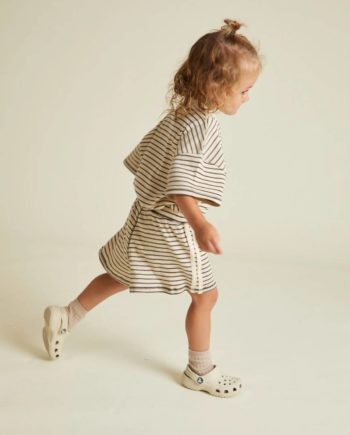 CLAUDE & CO |Harper Coco Stripe Short