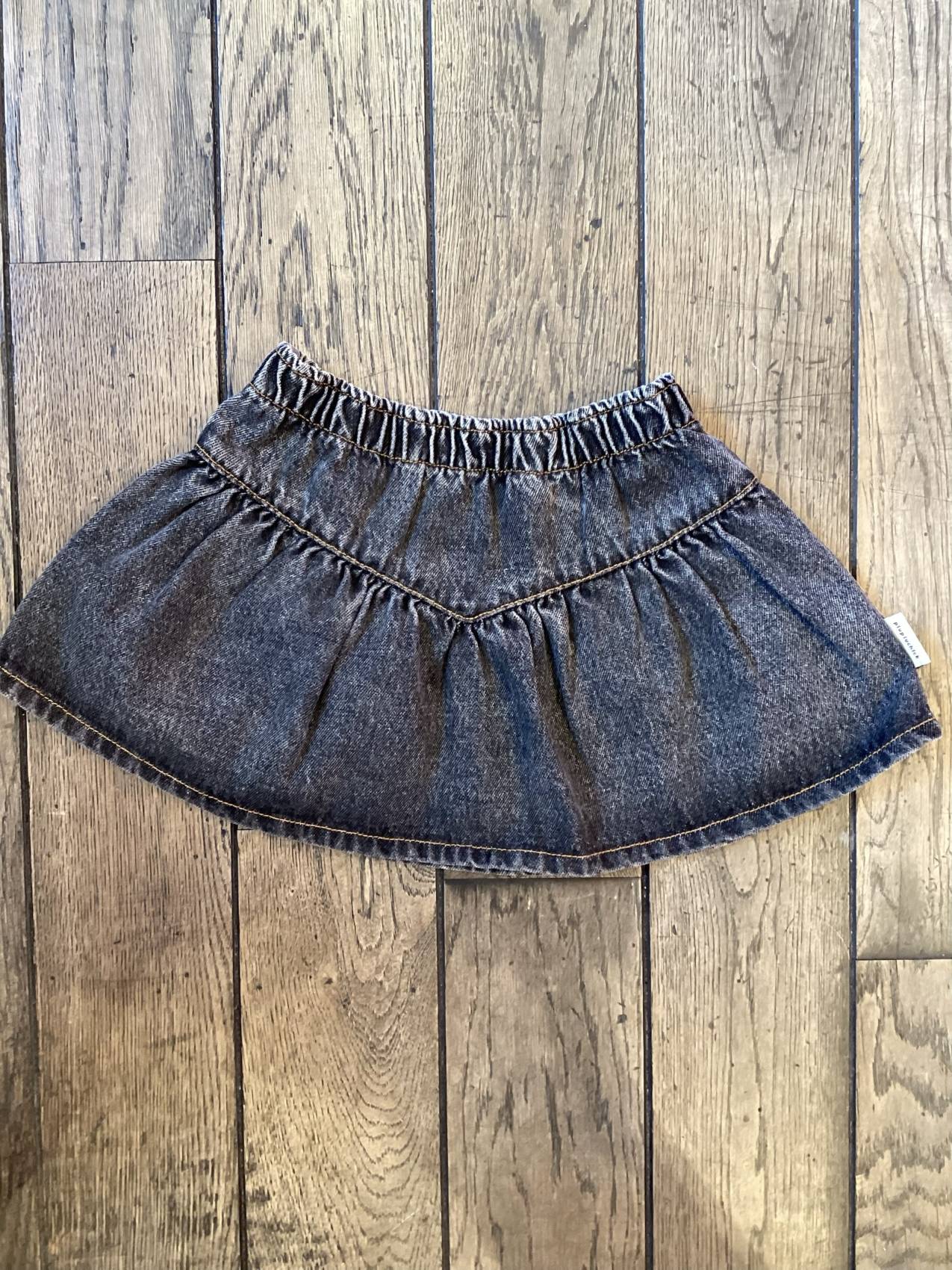 SECOND LIFE | jupe noir Denim Piupiuchick 8 ans