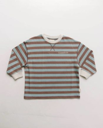 CLAUDE & CO | Rue Puddle Stripe Long Sleeve Tee