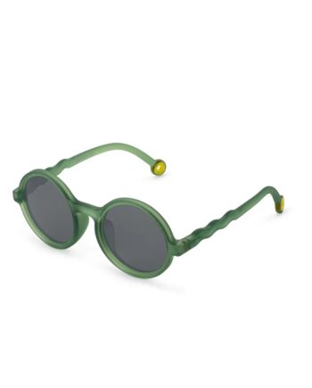 OLIVIOandCO | lunettes de soleil 5-12ans rond - polarisé -  OLIVR GREEN
