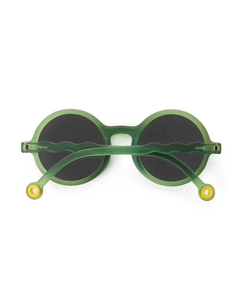 OLIVIOandCO | lunettes de soleil 5-12ans rond - polarisé - OLIVR GREEN