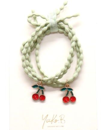 YUBO B | Élastiques cheveux - Cherries
