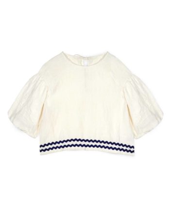MIPOUNET | ISALINE LINEN BLOUSE