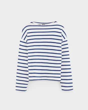 BELLEROSE | T-shirt court col bateau Vailor