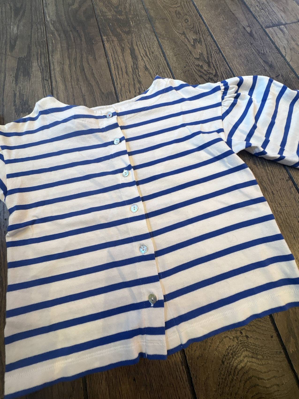 SECOND LIFE | BELLEROSE T-SHIRT MARINIÈRE 8 ans