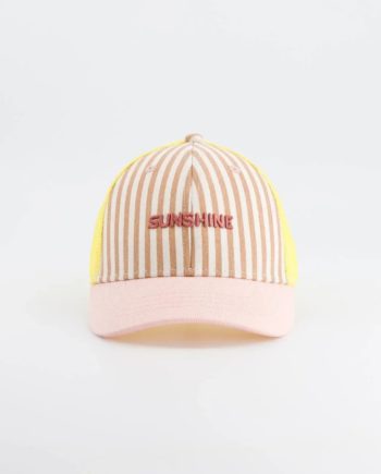 CHAMAYE | Casquette Trucker Sunshine - Rayée