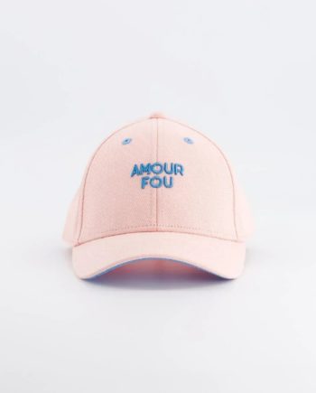 CHAMAYE | Casquette Amour fou - Rose