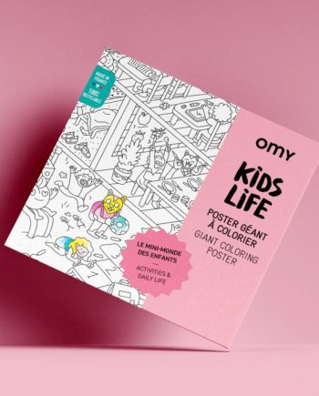 OMY| poster à colorier KIDS Life