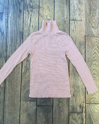 SECOND LIFE | Sous pull Maan rayé Rose/ gris 10 ans
