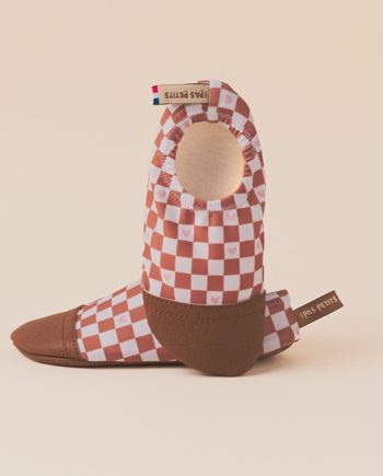 LES PAS PETITS | Les chaussons Les petits Damiers