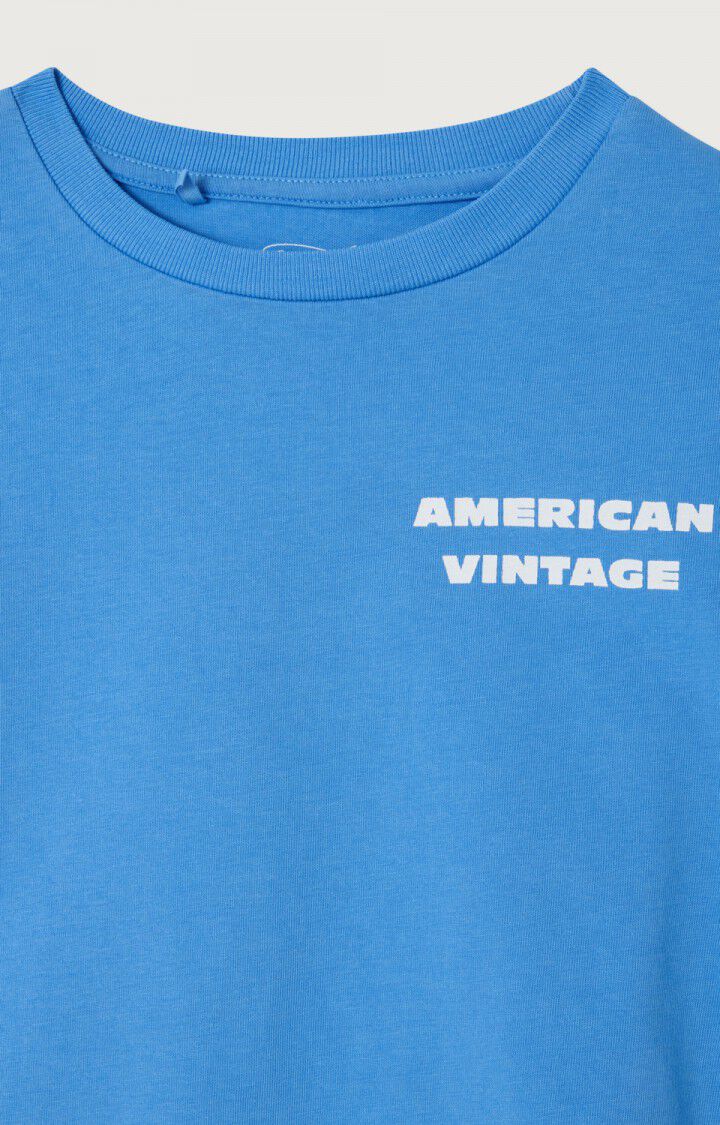 AMERICAN VINTAGE | T-SHIRT FIZVALLEY BLEU CELESTE